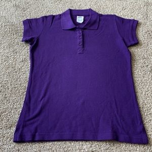 Girls polo uniform shirt